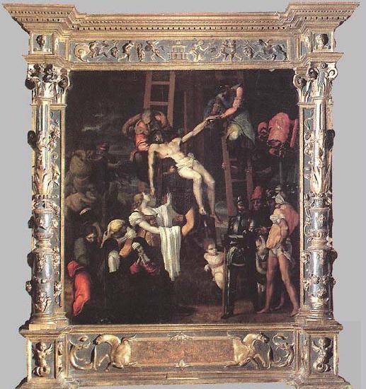 Machuca, Pedro Descent from the Cross China oil painting art
